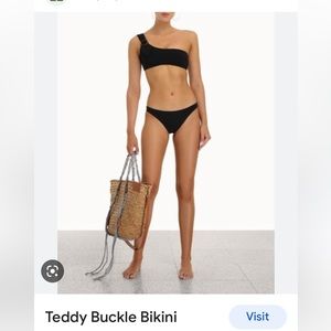 Zimmermann Teddy Buckle Bikini